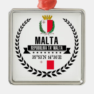 Malta Julgransprydnad Metall