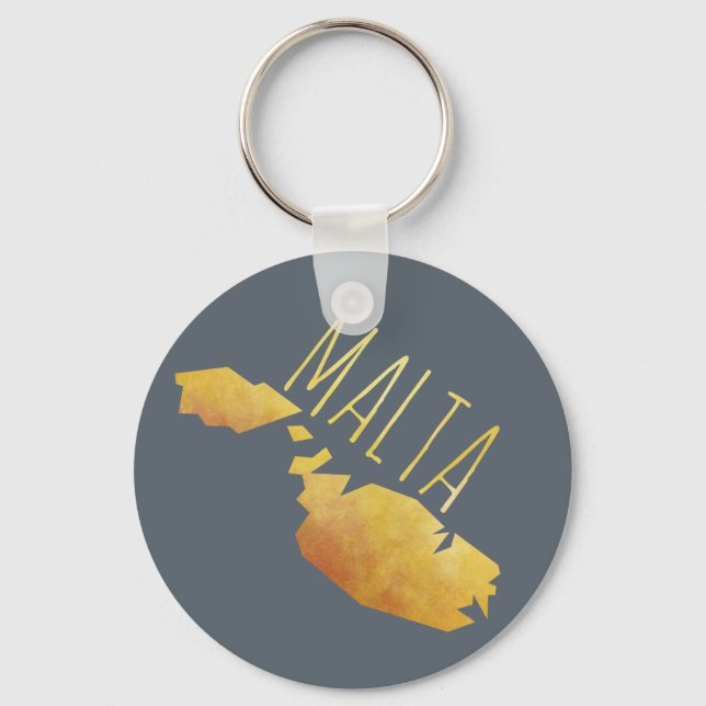 Malta Karta Nyckelring (Framsida)