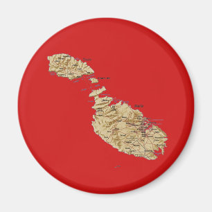 Malta Kartmagnet Magnet