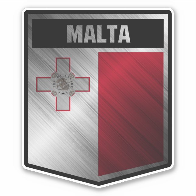 Malta Klistermärken (Framsida)