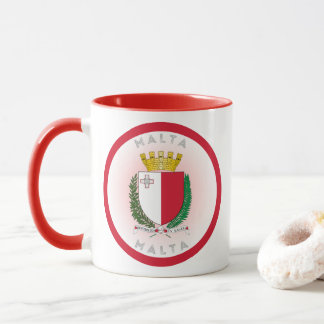 Malta kulturarvsemblem mugg