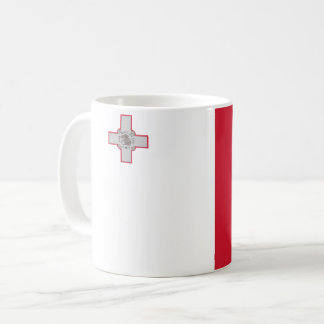 Malta (maltesisk) flagga kaffemugg
