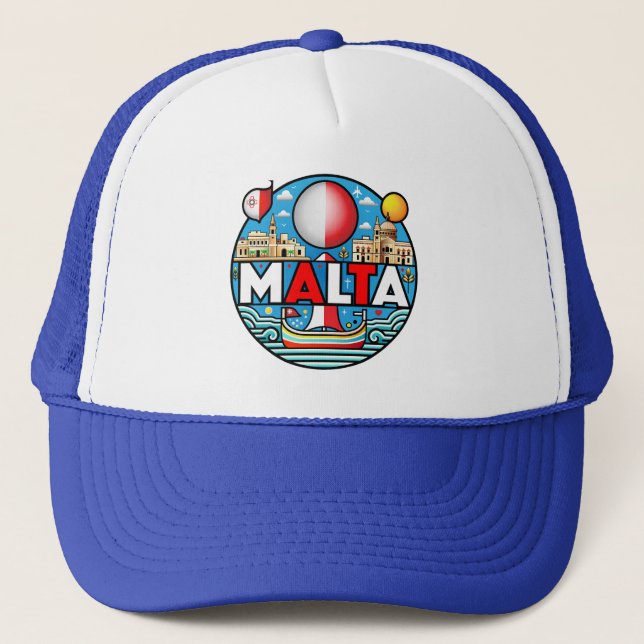 Malta Mediterranean Island Nation Keps (Framsida)