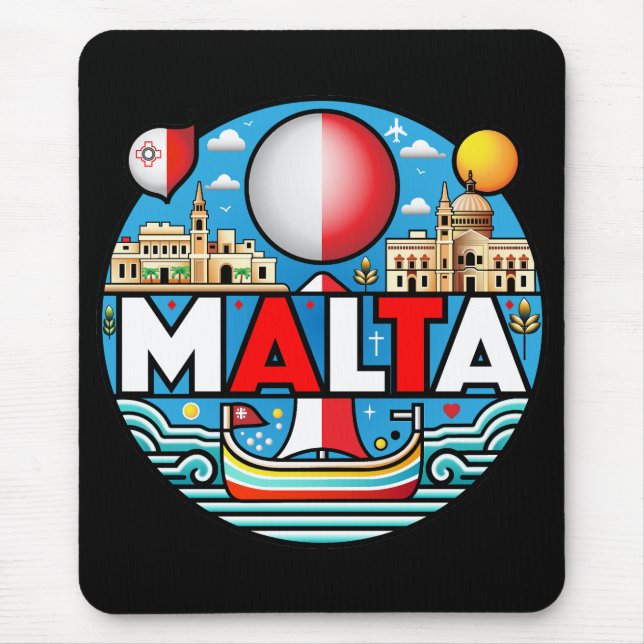 Malta Mediterranean Island Nation Musmatta (Framsidan)