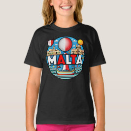Malta Mediterranean Island Nation T Shirt