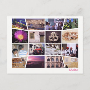 Malta multiimage vykort