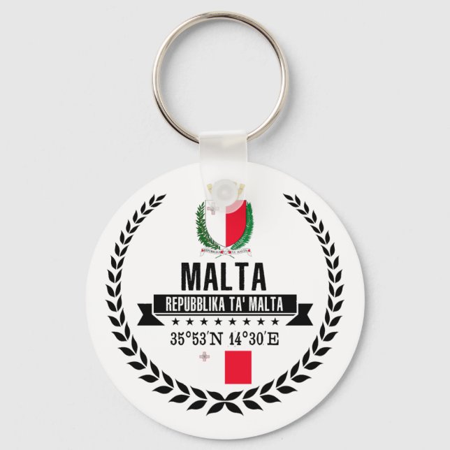 Malta Nyckelring (Framsida)