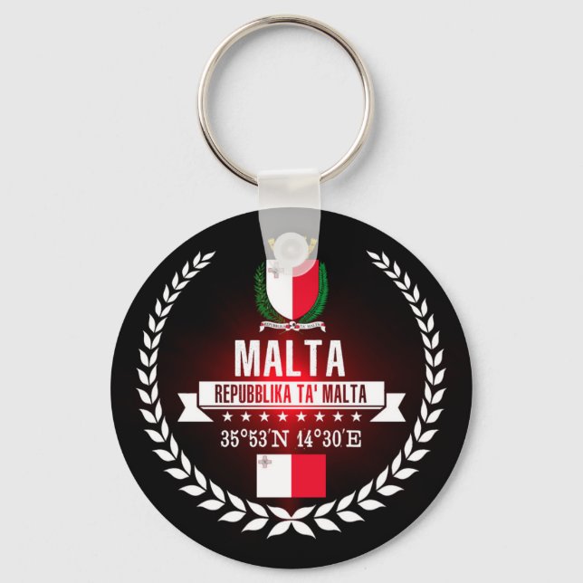 Malta Nyckelring (Framsida)