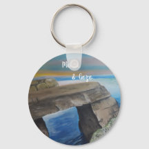 Malta och Gozo souvenir Button Keychain