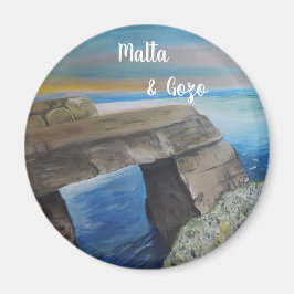 Malta och Gozo souvenir Magnet