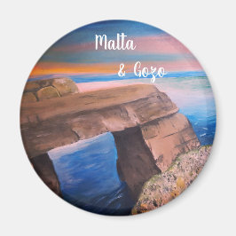 Malta och Gozo souvenir Magnet