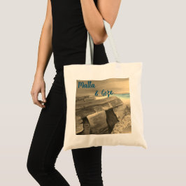 Malta och Gozo souvenir Tote Bag Tygkasse