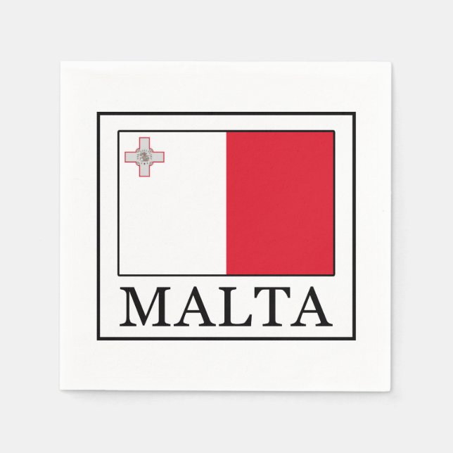 Malta Pappersservett (Framsidan)