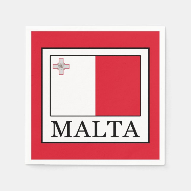 Malta Pappersservett (Framsidan)