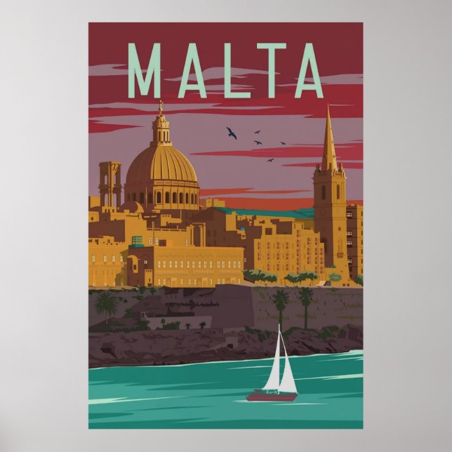 Malta Poster (Framsidan)