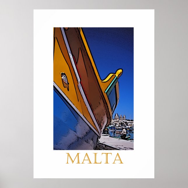 Malta Poster (Framsidan)