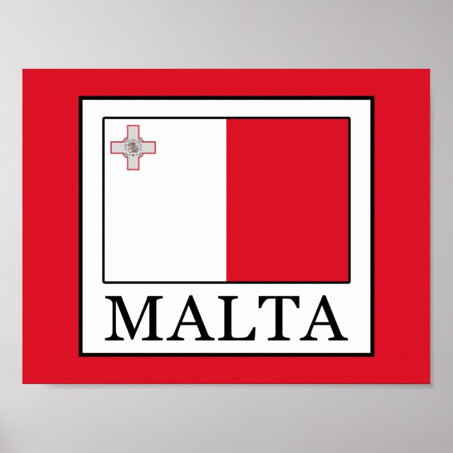Malta Poster (Framsidan)