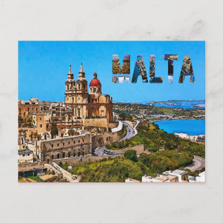 MALTA Resepostkort 1 Vykort