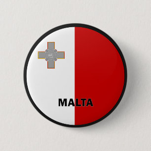 Malta Roundel kvalitets- flagga Knapp
