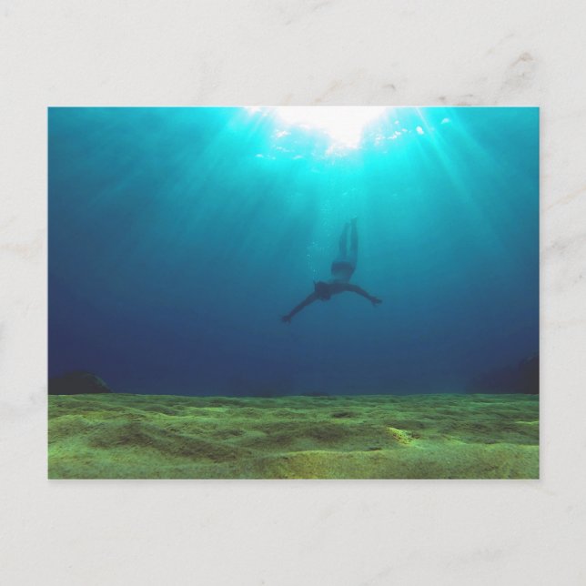 Malta Snorkeling Vykort (Framsida)