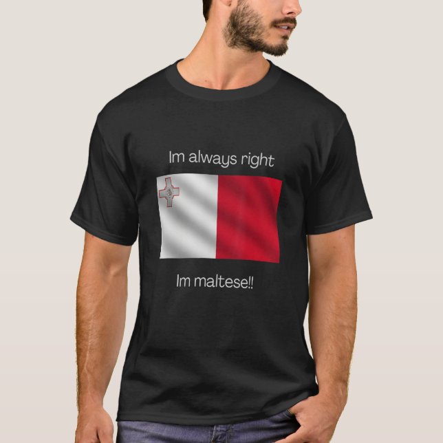 Malta T Shirt (Framsida)