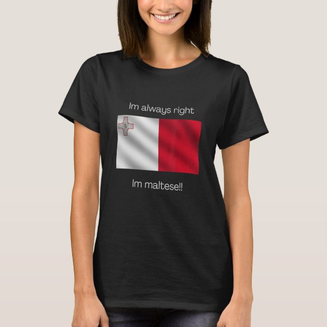 Malta T Shirt (Framsida)