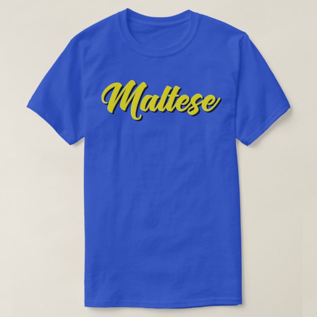 Malta T Shirt (Design framsida)