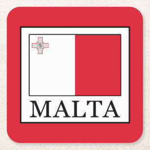 Malta Underlägg Papper Kvadrat
