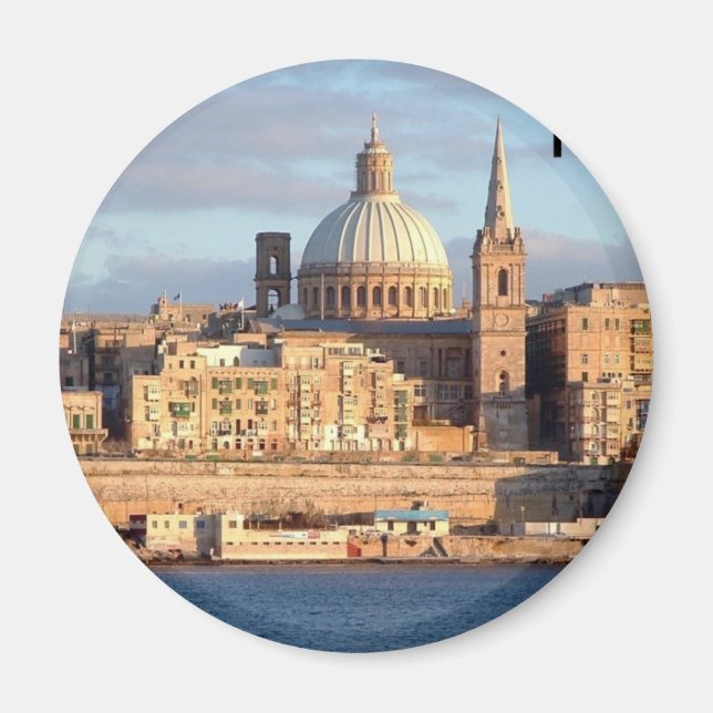 Malta Valletta (St.K) Magnet (Framsidan)