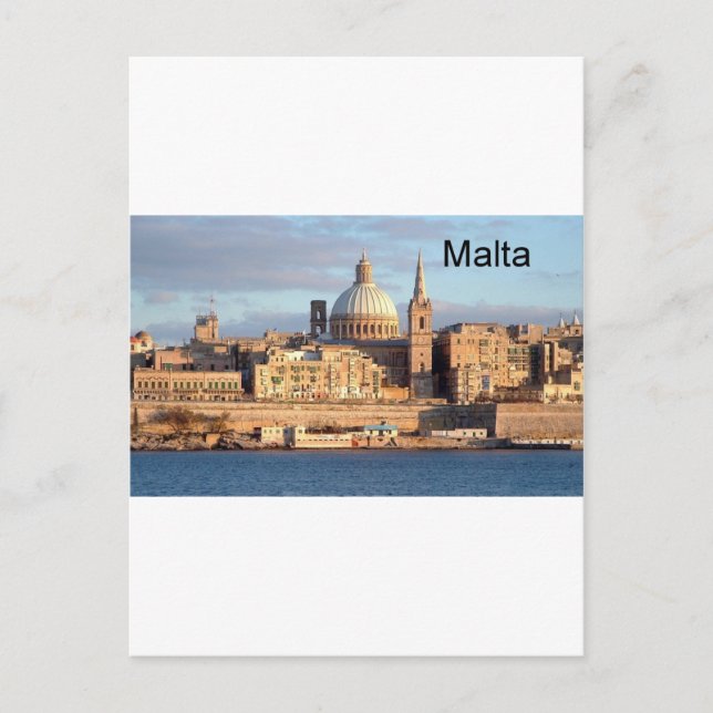 Malta Valletta (St.K) Vykort (Framsida)