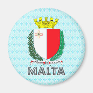 Malta vapensköld magnet