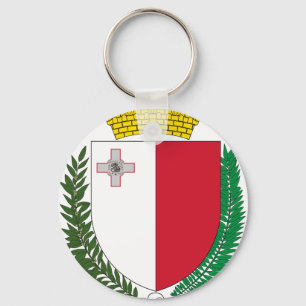 Malta vapensköld nyckelring