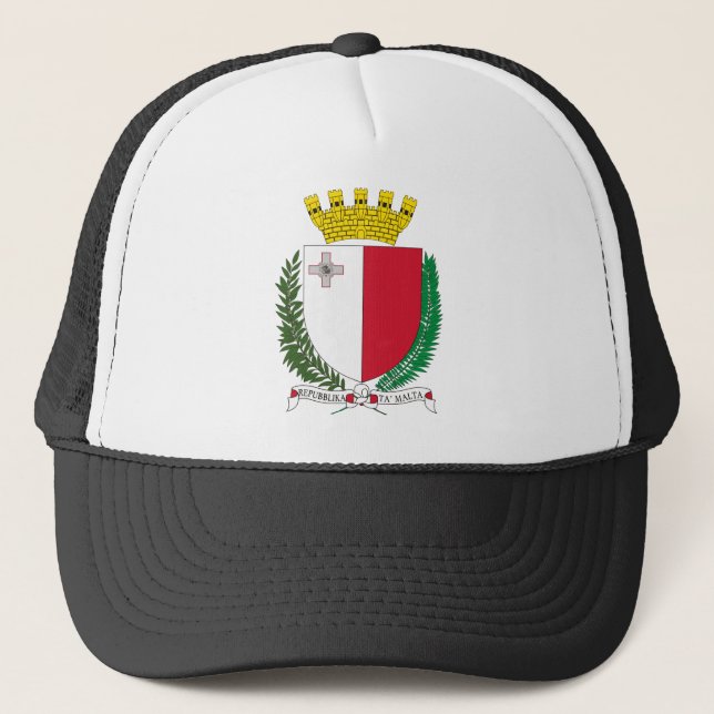 Malta vapensköld truckerkeps (Framsida)