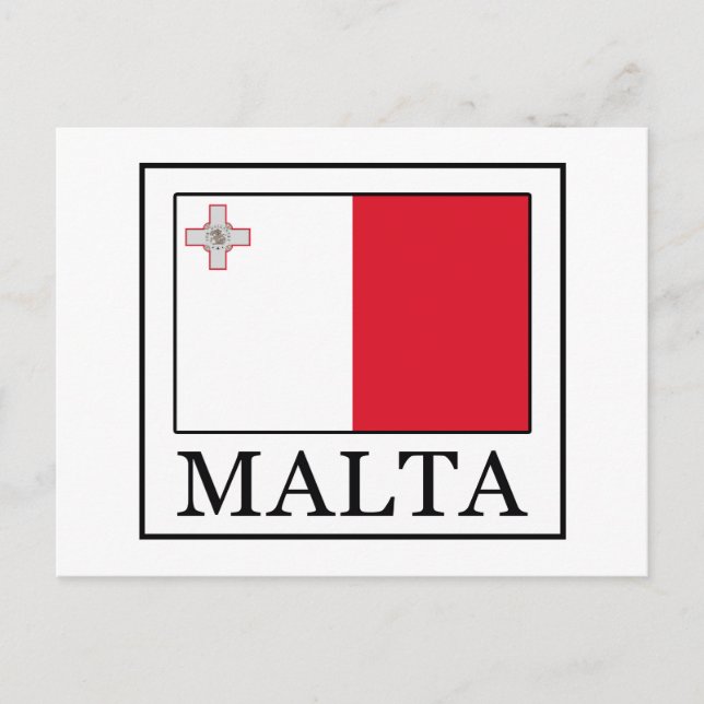Malta Vykort (Framsida)