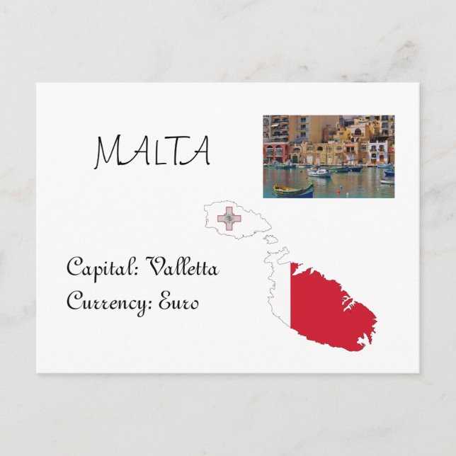 Malta Vykort (Framsida)