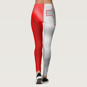 Maltas Flagga Leggings