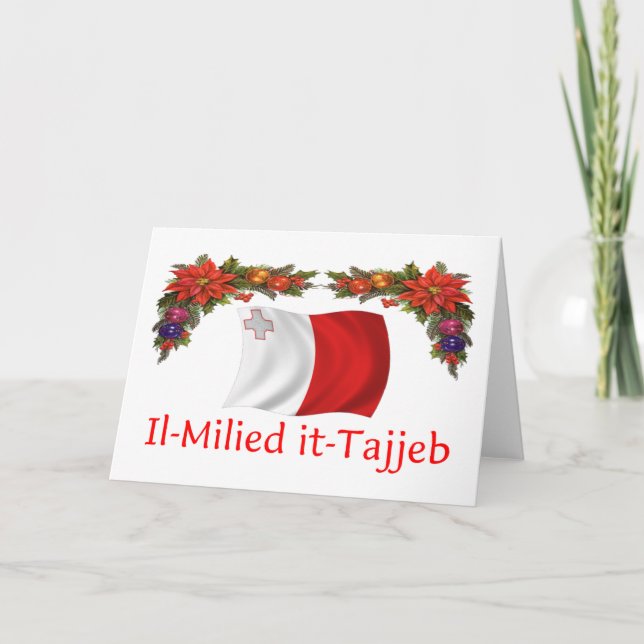 Maltas jul helgkort (Framsida)
