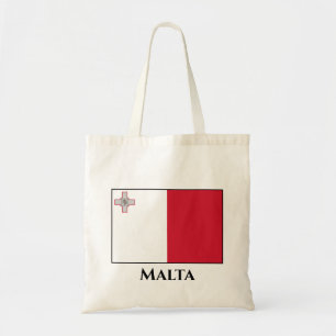 Maltas (maltesiska) Flagga Tygkasse