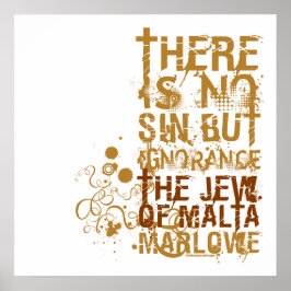 Maltas okunnighetsoffert poster