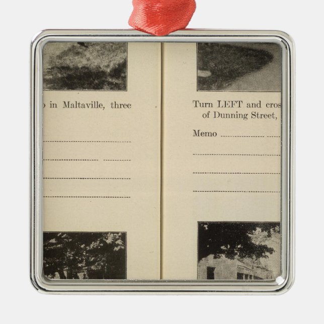 Maltaville Dunning St Julgransprydnad Metall (Framsidan)