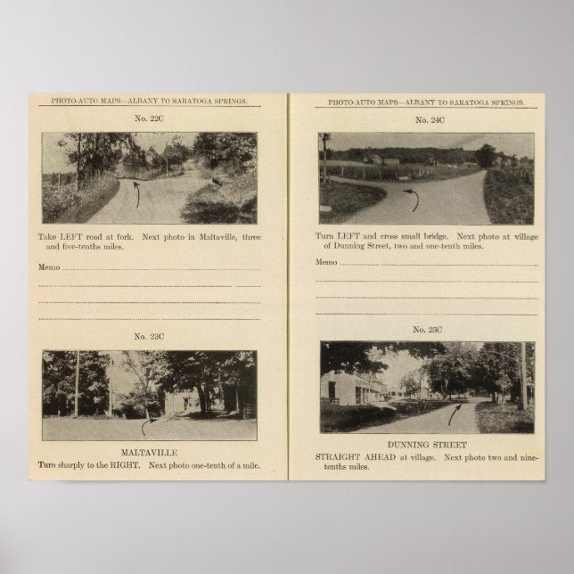 Maltaville Dunning St Poster (Framsidan)