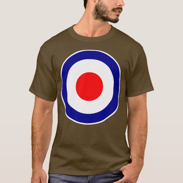 Måltavla för Bullseye Dartboard T Shirt (Framsida)