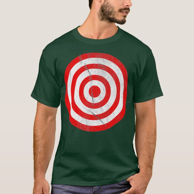 måltavla: Ljudbullseögongåva T Shirt (Framsida)
