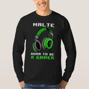 Malte Born, som ska bli spelarens Personlig T Shirt