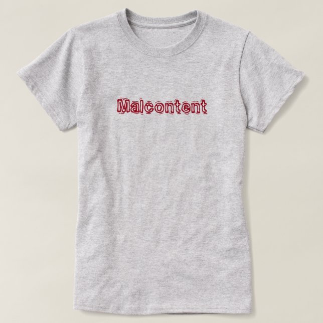 Malteinnehåll T Shirt (Design framsida)