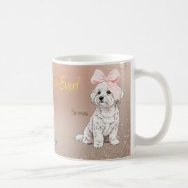 Maltese couple pet mug kaffemugg