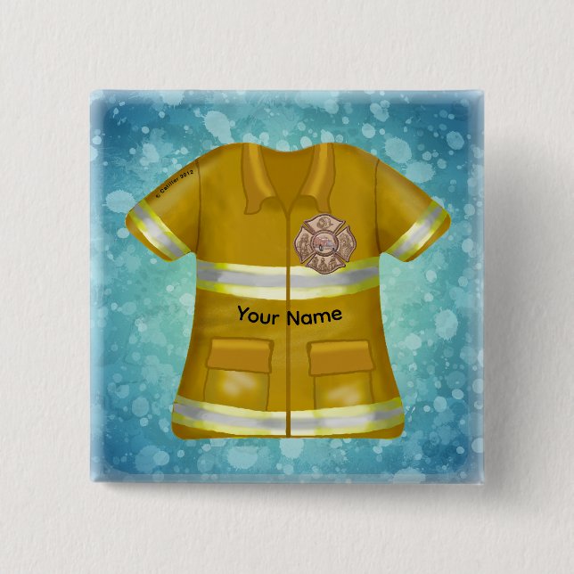 Maltese Cross  Firefighter  Knapp (Framsida)