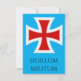 Maltese Cross Luminous Holy Card | Our Father Tack Kort