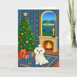 Maltese Holiday Card Helgkort