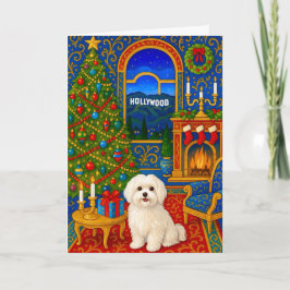 Maltese Holiday Card Helgkort